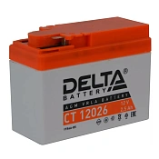 Аккумулятор Delta CT 12026 (2.5 Ah) YTR4A-BS
